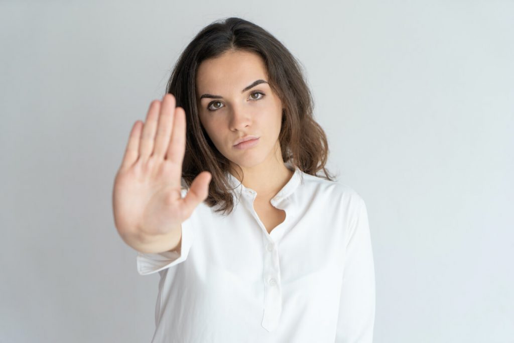 Create a wall between you and your ex