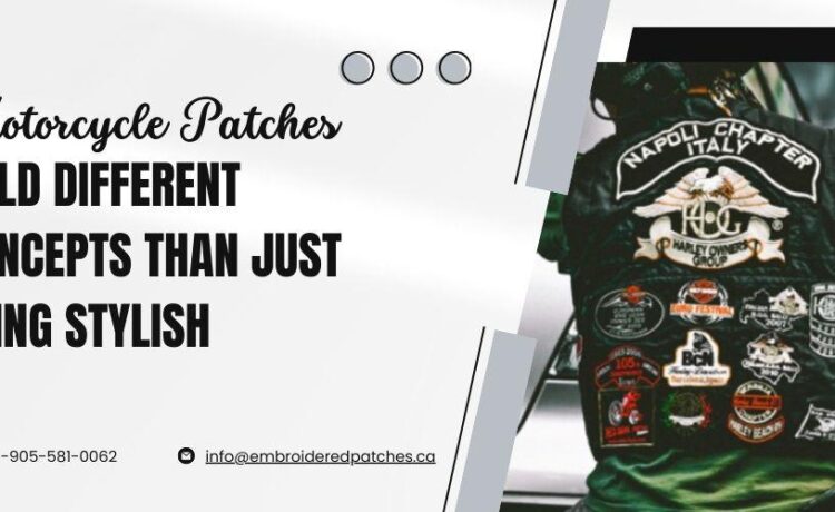 Motorcycle Patches Hold Different Concepts Than Just Being Stylish