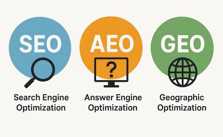 SEO vs AEO vs GEO
